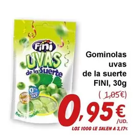 Fini - Gominolas Uvas De La Suerte