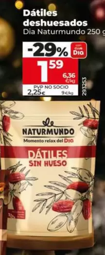 Dia Naturmundo - Dátiles Deshuesados