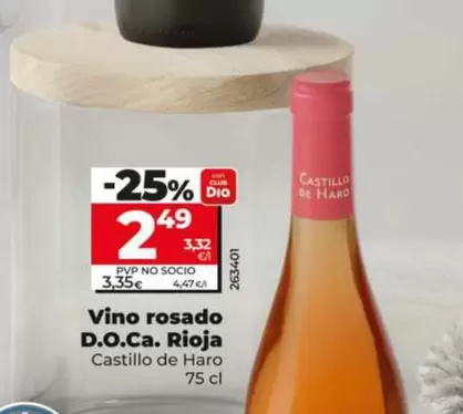 Castillo De Haro - Vino Rosado D.O.Ca. Rioja