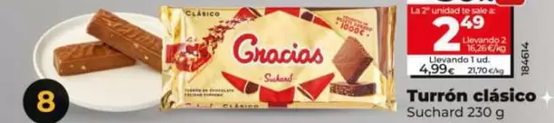Suchard - Turrón Clásico