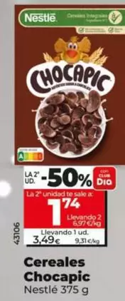 Nestlé - Cereales Chocapic 