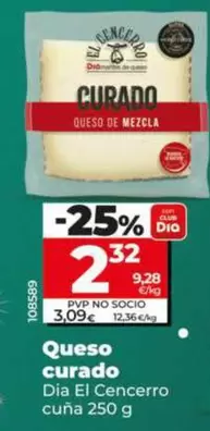 Dia El Cencerro - Queso Curado 