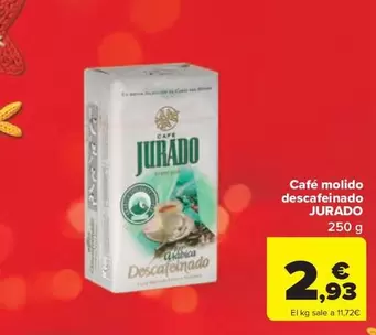 Jurado - Cafe Molido Descafeinado