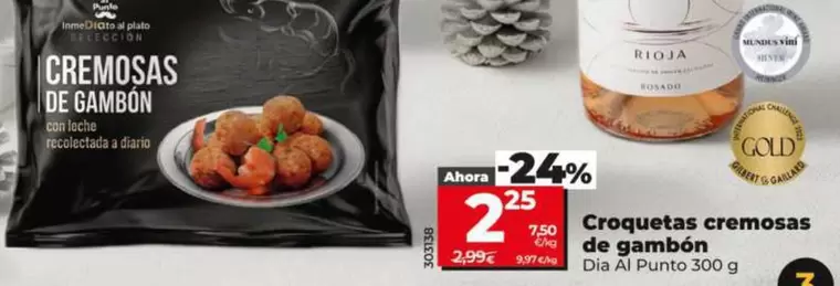 Dia Al Punto - Croquetas Cremosas De Gambón