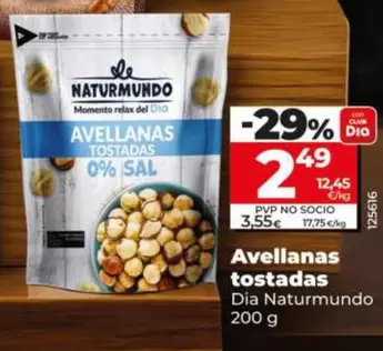 Dia Naturmundo - Avellanas Tostadas