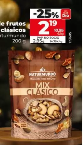 Dia Naturmundo - Mix De Frutos Secos Clásicos