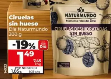 Dia Naturmundo - Ciruelas Sin Hueso