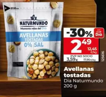 Dia Naturmundo - Avellanas Tostadas