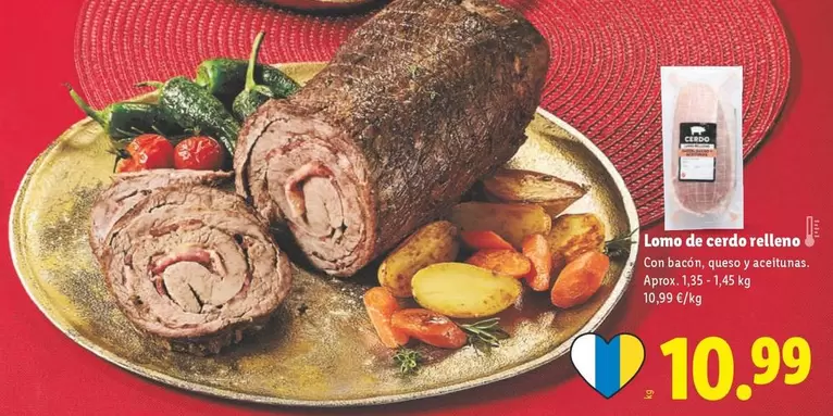 Lomo De Cerdo Relleno