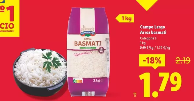 Campo Largo - Arroz Basmati