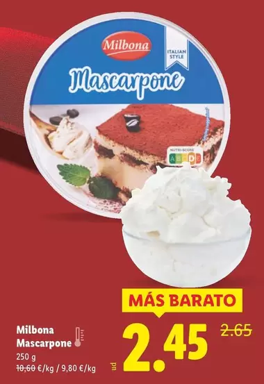 Milbona - Mascarpone