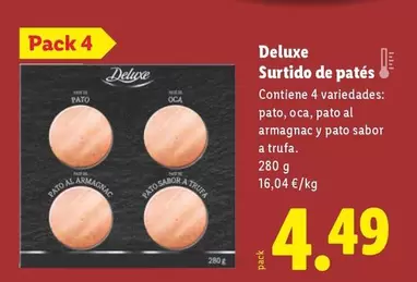 Deluxe - Surtido De Patés