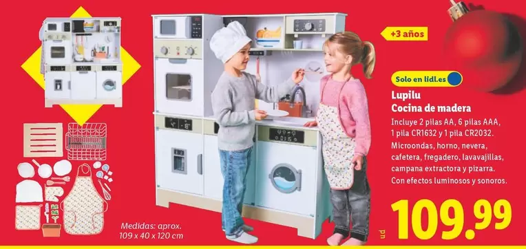 Lupilu - Cocina De Madera