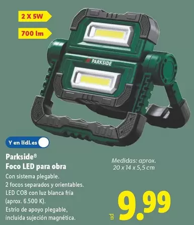 Parkside - Foco Led Para Obra
