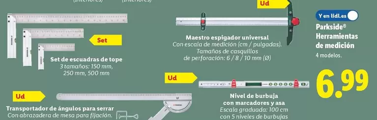 Parkside - Herramientas De Medición
