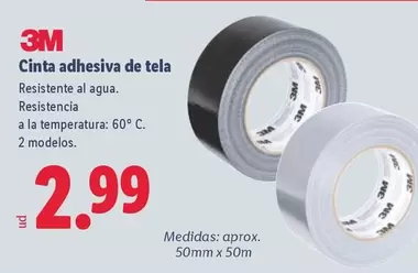 3M - Cinta Adhesiva De Tela