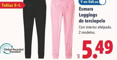 Esmara - Leggings De Terciopelo