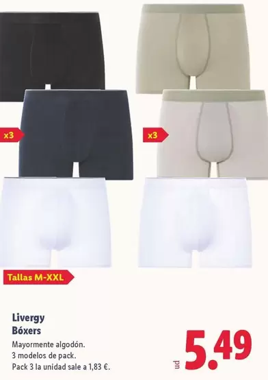 Livergy - Bóxers