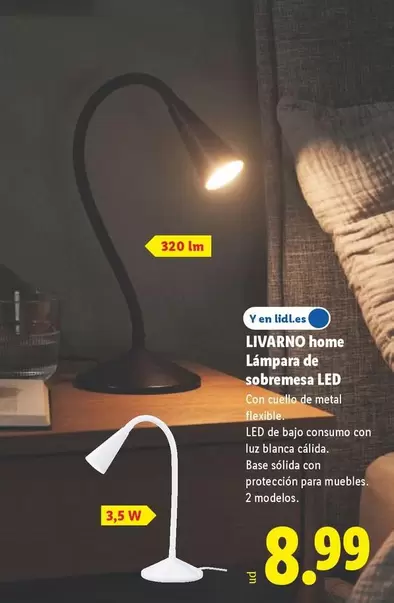 Livarno Home - Lámpara De Sobremesa LED 