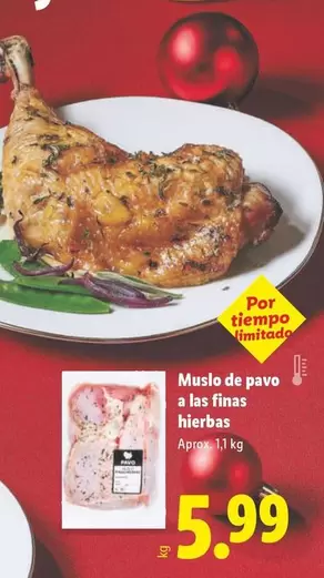 Muslo De Pavo A Las Finas Hierbas