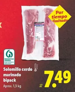 Solomillo Cerdo Marinado Bipack 