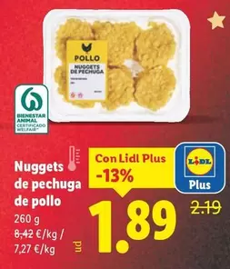 Nuggets De Pechuga De Pollo