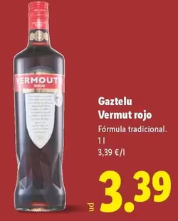 Gaztelu - Vermut Rojo