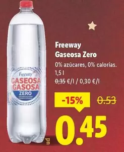 Freeway - Gaseosa Zero
