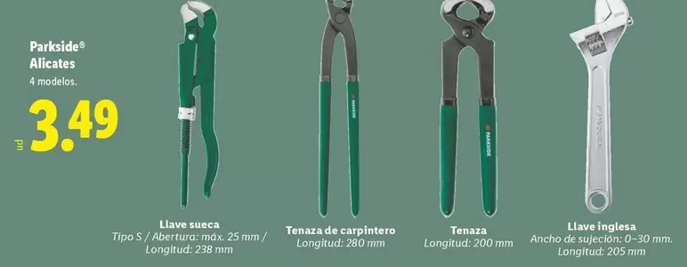 Parkside - Alicates