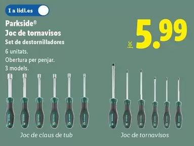 Parkside - Set De Destornilladores