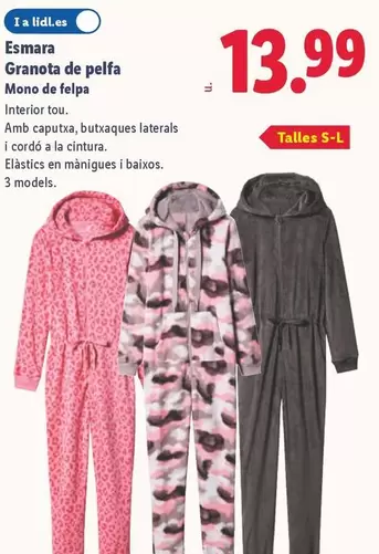 Esmara - Mono De Felpa