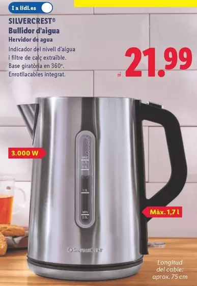 SilverCrest - Hervidor De Agua 