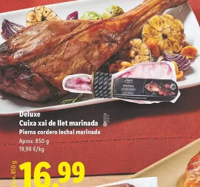 Deluxe - Pierna Cordero Lechal Marinada