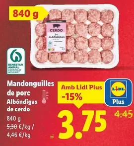 Albóndigas De Cerdo