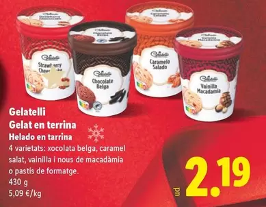 Gelatelli - Helado En Tarrina