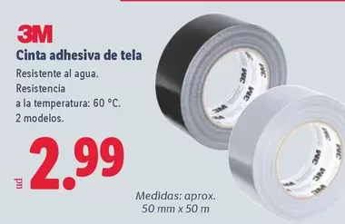 3M - Cinta Adhesiva De Tela