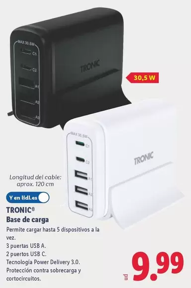 Tronic - Base De Carga