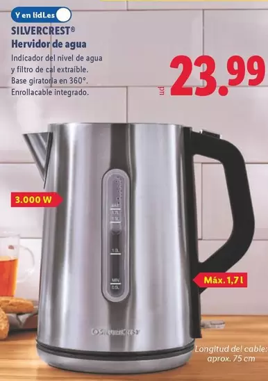 SilverCrest - Hervidor De Agua