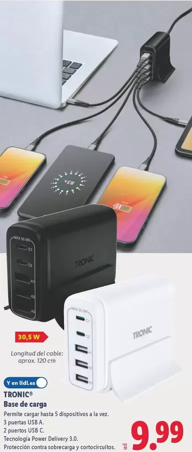 Tronic - Base De Carga
