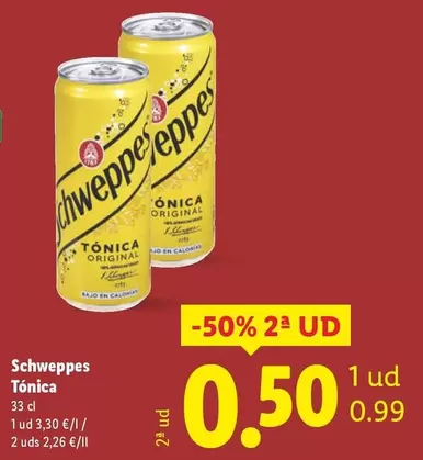 Schweppes - Tónica