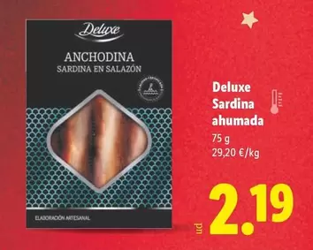 Deluxe - Sardina Ahumada