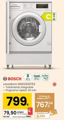 Bosch - Lavadora WIW24307ES