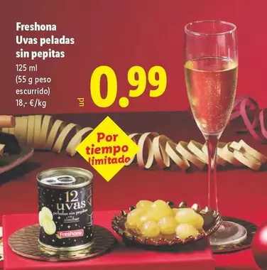 Freshona - Uvas Peladas Sin Pepitas