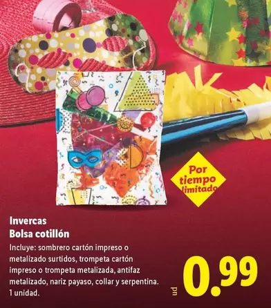 Invercas - Bolsa Cotillón 