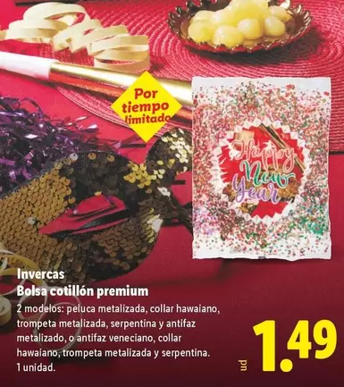 Invercas - Bolsa Cotillón Premium