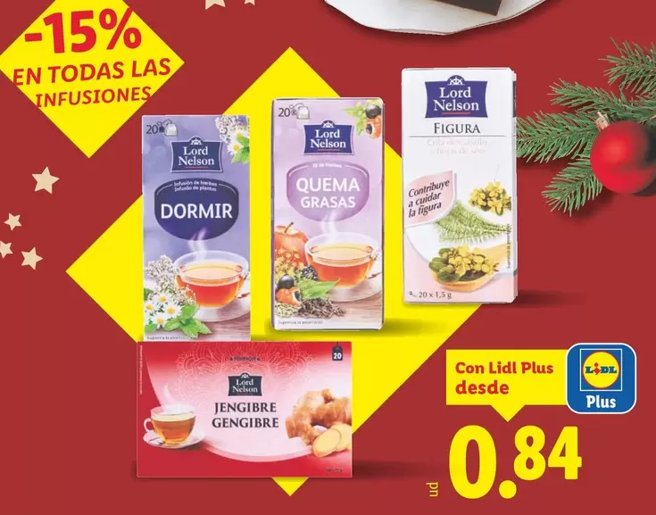 Lord Nelson - Infusiones 