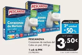 Pescanova - Corazones De Merluza Del Cabo Sin Piel