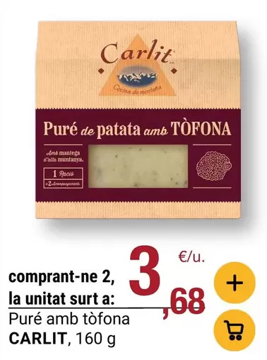 Carlit - Puré Amb Tòfona