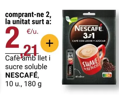 Nescafé - Cafe Amb Llet I Sucre Soluble