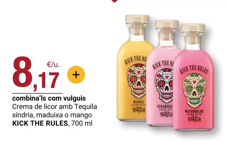 mango - Crema De Licor Amb Tequila Sinfibra